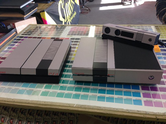 PS4 e Xbox One in tema NES